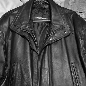 Leather jacket